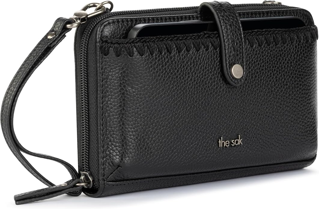 The Sak Iris Smartphone Crossbody Purse - Small Women's Cellphone Bag & Wallet For Everyday- Convertible Wristlet With Zipper