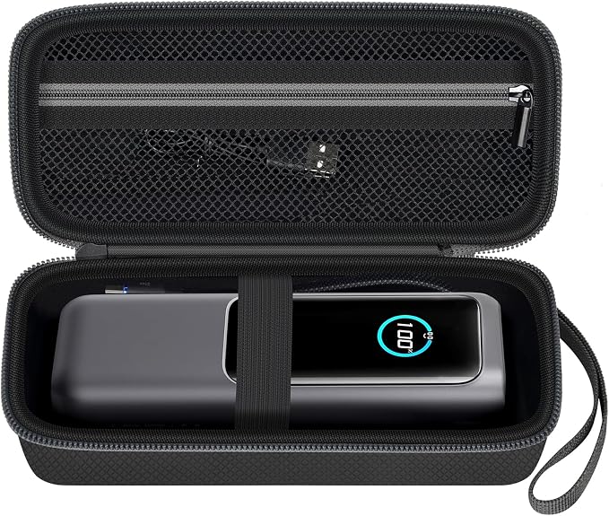 Case for Anker Prime/Laptop/ 737 Power Bank, Portable Charger Storage for Anker 3 in 1 Powerbank Battery Pack, Fast Charging Station 25000mAh/ 24000mAh/ 26,250mAh Holder Travel Pouch- Box Only