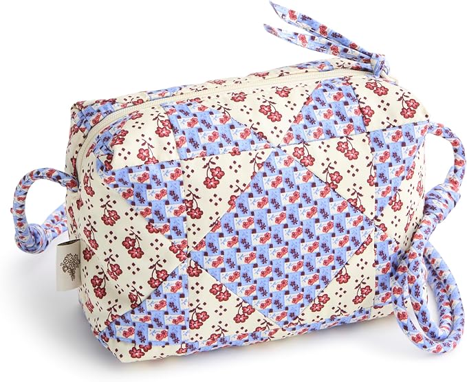 Vera Bradley Women's Premium Cotton Blake Crossbody Bag