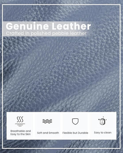 befen Genuine Leather Small Crossbody Bags for Women, Cell Phone Cross body Purse Bag with RFID Blocking Card Slots