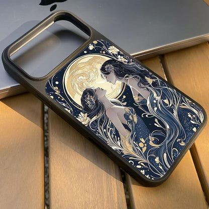 Constellation Series - Pisces Designs Magnetic for iPhone 17 pro max Case, Tarot Style Model Glass Phone Cover, Compatible with Magsafe - fits iPhone 17 pro max Case for Women