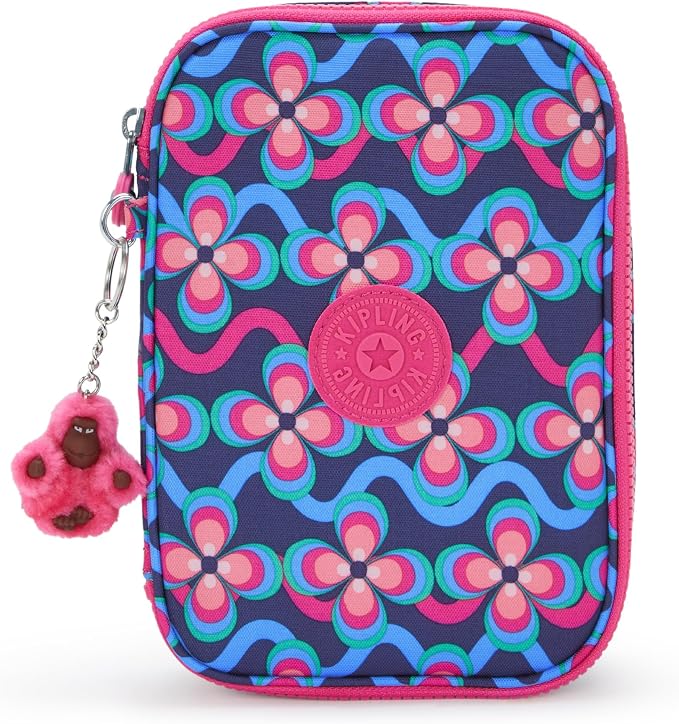 Kipling Women's 100 Pens Case, Organize Accessories, Art Supplies, Makeup, Travel Organizer