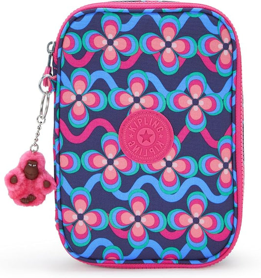 Kipling Women's 100 Pens Case, Organize Accessories, Art Supplies, Makeup, Travel Organizer