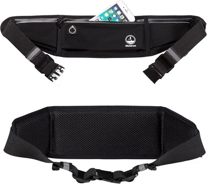 Slim Running Belt Fanny Packs for Women Men, Phone Holder for Running Hiking