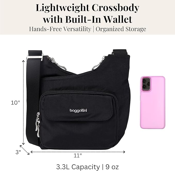 Baggallini Women Criss Cross Crossbody Bag