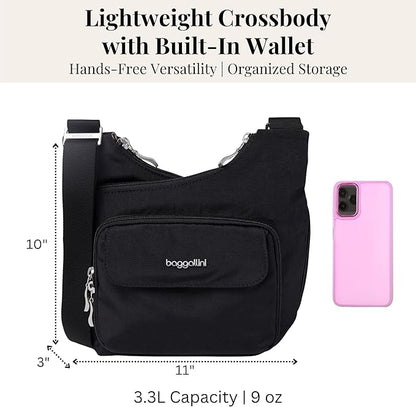Baggallini Women Criss Cross Crossbody Bag