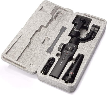 Zhiyun Smooth 4 Gimbal Stabilizer for Smartphone iPhone Android Cell Phone 3-Axis Handheld Gimbal for Vlogging YouTube Vlog TikTok Instagram Live Video Kit Support Cellphone 210g MAX