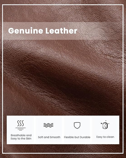 befen Genuine Leather Wristlet Clutch Wallet Purses Small Crossbody Bags for Women with RFID Blocking Card Slots