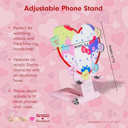 Sonix x Sanrio Character Phone Stand | Adjustable Cell Phone Holder, Desk Stand, Dock | Hello Kitty & Friends x Sweethearts