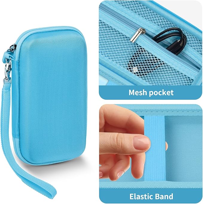 ANKHOH Portable Bank Charger Case for Charmast for VRURC for OHOVIV for SABANI for YILANS for CFIAI for LOVELEDI for RGVOTA for Miday for RONEGN for POIYTL for IAPOS Fast Charging Battery(Blue)