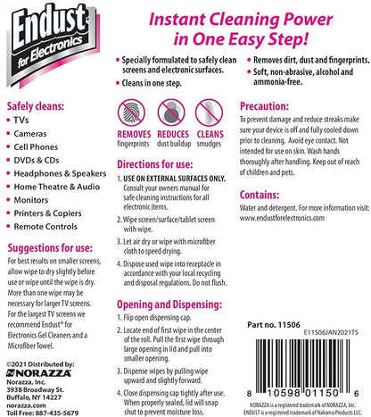 Endust for Electronics Screen Cleaner, Electronic Anti-Static Cleaning Gel & Dusting Multi-Surface Pump Spray, for Plasma, LCD, Tablet, and Computer Screens, Monitor & Keyboard, Phone (11414)
