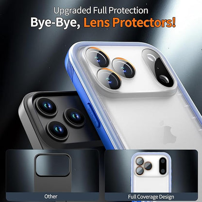 Cozycase TOP Waterproof Case for iPhone 17 Pro Max - Military Heavy Duty 360 Shockproof Full Body with Screen Camera Protector Double IP68 Water Dust Drop Proof Hard Rugged 17PM Front Back Slim Cover