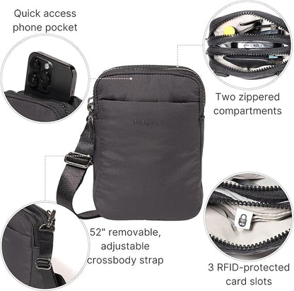 Baggallini Women's Modern Take Two Rfid Crossbody