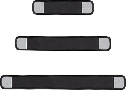 Sporteer Entropy E8 Padded Running Armband - Contoured Memory Foam Support for iPhone 17/16/15 Pro Max & Plus, Galaxy S26+/S25+, Pixel 10/9 Pro XL & Most Phones Up to 165mm - Fits Large Cases