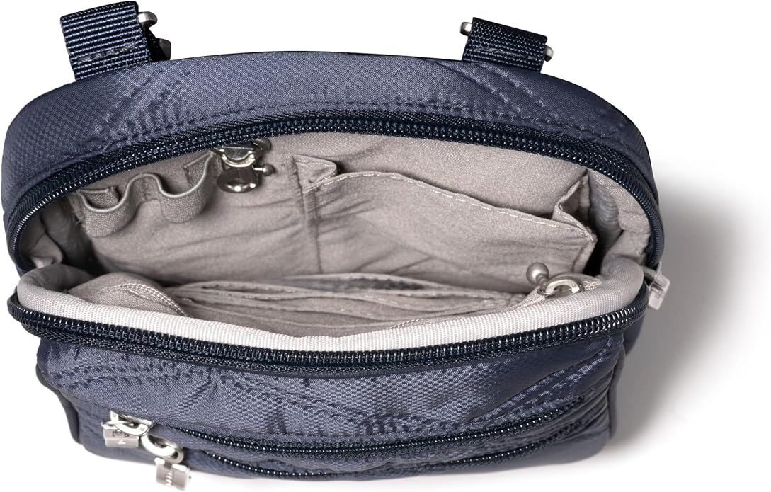 Baggallini Journey Crossbody Bags for Women 9x6 Small Lightweight Travel Handbag W/RFID