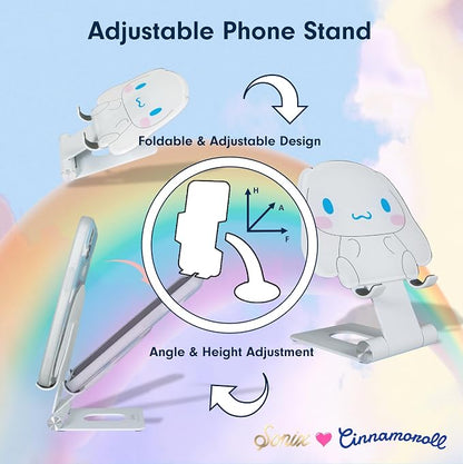 Sonix x Sanrio Character Phone Stand | Adjustable Cell Phone Holder, Desk Stand, Dock | Cinnamoroll
