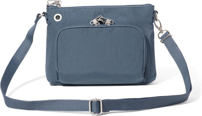 Baggallini womens Securtex Anti-theft Memento Crossbody Bag