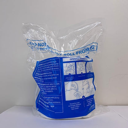 Touch Point Facility Cleaning Wipes - Disposable, Alcohol-Free Pre-Moistened All-Purpose Wipe for Gym, Office, School, Hospital, Restaurant, Hotel, and Airport (900 Wipes/Roll Refill, 8x6)