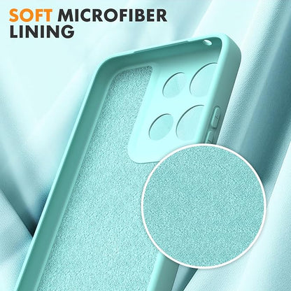 for Motorola Moto G Power (2026) Case, 2 Pack Tempered Glass Screen Protectors, Soft TPU Silicone Shockproof Gel Cover-Ice Blue