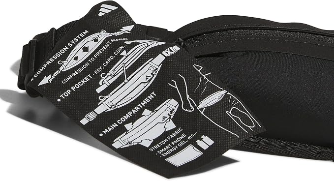 adidas Running Waist Bag - Black