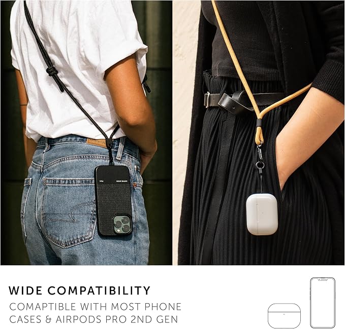Native Union Sling – Adjustable & Detachable Phone Strap – Compatible with iPhone 16, 15, 14, 13 and most Smartphones – Made with 100% Durable & Recycled Materials (Kraft)