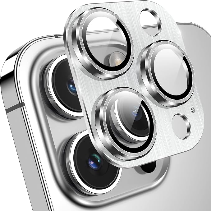 YWXTW Tempered Glass Camera Lens Protector for iPhone 14 Pro Max, 3D Full Coverage Protection, Night Circle Technology, Stronger Adsorption