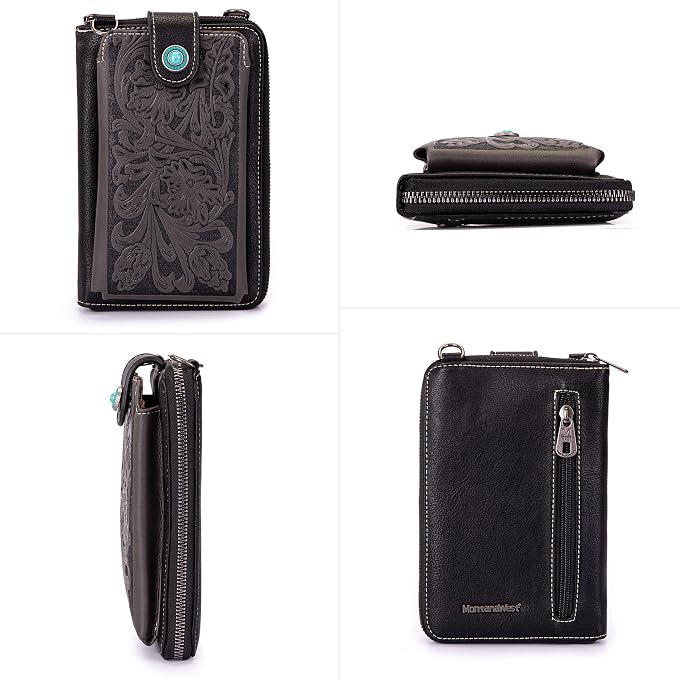Montana West Small Crossbody Bags for Women Western Handbag with Cash Slots