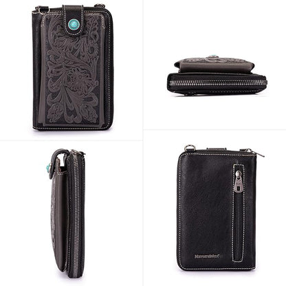 Montana West Small Crossbody Bags for Women Western Handbag with Cash Slots
