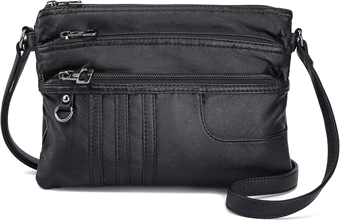 MINICAT Multiple Pockets Small Crossbody Purse Cell Phone Purse Shoulder Bags for Women Cross Body Bag for Woman