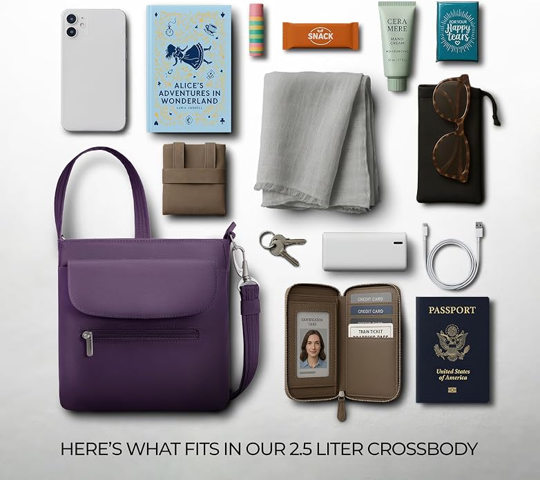 Travelon Anti-Theft Classic Mini Shoulder Bag