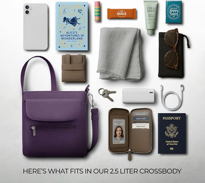 Travelon Anti-Theft Classic Mini Shoulder Bag