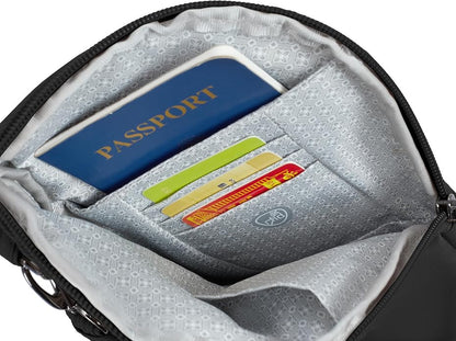 Travelon Anti-Theft Runways Slim Assymetric Crossbody