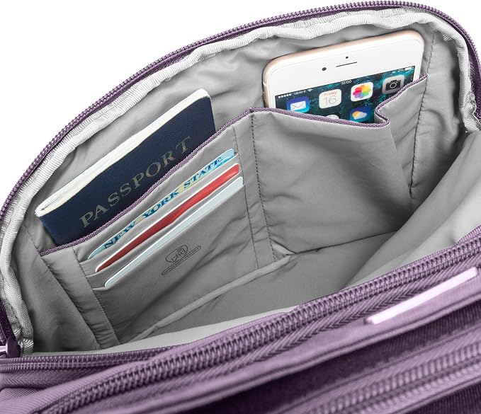 Travelon Anti-Theft Classic North/South Crossbody Bag