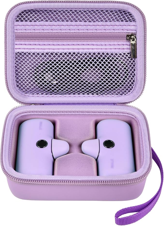 Portable Charger Power Bank Case for 2PCS Swyop /for Feob /for Charmast /for JEJILL /for LanLuk /for VEGER /for iWALK /for Taegila /for Kuulaa and More Small Charging Battery Pack - Bag Only (Purple)