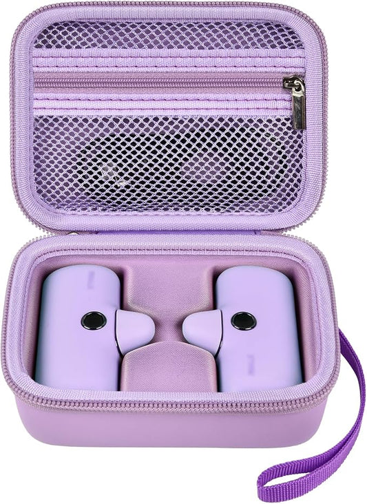 Portable Charger Power Bank Case for 2PCS Swyop /for Feob /for Charmast /for JEJILL /for LanLuk /for VEGER /for iWALK /for Taegila /for Kuulaa and More Small Charging Battery Pack - Bag Only (Purple)