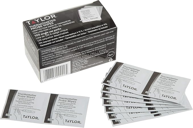 Taylor Food Service HACCP Wipes (100-Single Wipes), White
