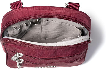 Baggallini Journey Crossbody Bags for Women 9x6 Small Lightweight Travel Handbag W/RFID