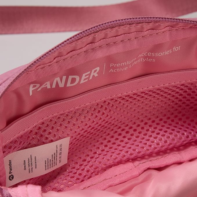 Pander Mini Belt Bag – Ultra Compact, Fits 6.7” Phone, Lipstick, Earbuds, Essentials, Small Crossbody Waist Purse, Lux Lavender
