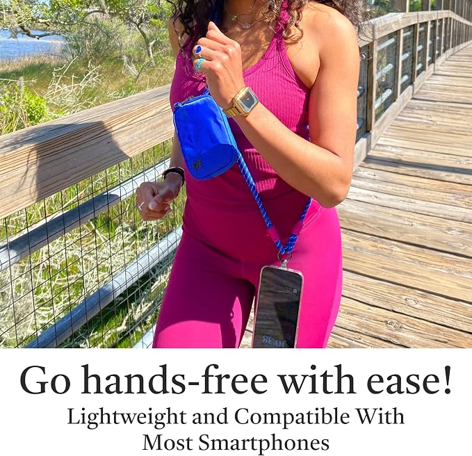 Save the Girls Active Rope Clip and Go Phone Strap – Cell Phone Lanyard for Life on the Move