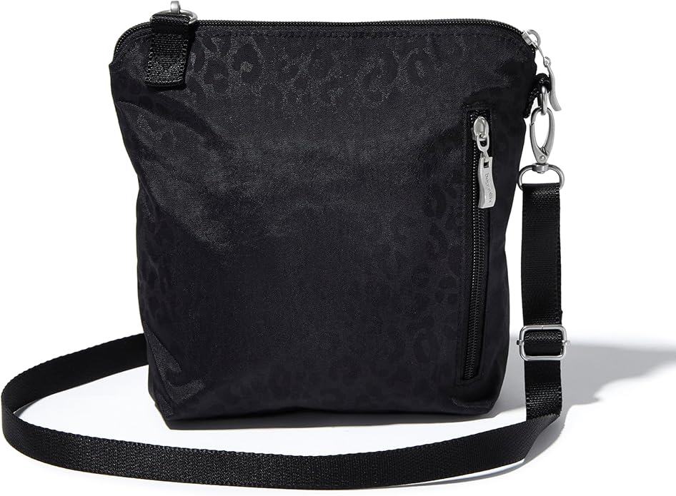 Baggallini Modern Pocket Crossbody Bag for Women, 8.5"x8.5" Handbag Purse with RFID, Lightweight Water-Resistant