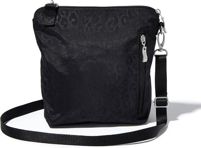 Baggallini Modern Pocket Crossbody Bag for Women, 8.5"x8.5" Handbag Purse with RFID, Lightweight Water-Resistant