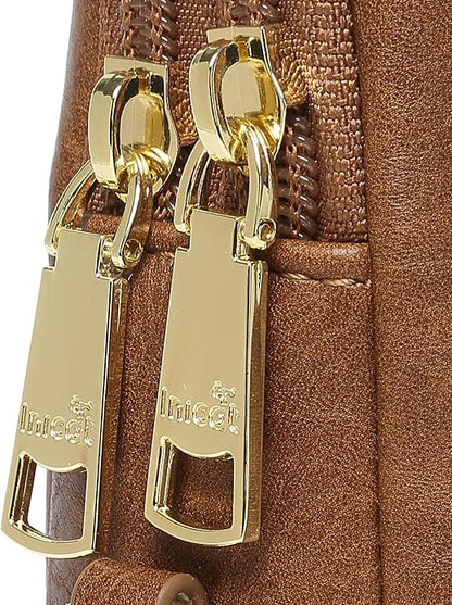 INICAT Small Sling Bag for Women Everyday & Travel Crossbody Bags Lightweight Cross Body Purses Vegan Leather