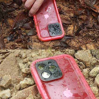 SPORTLINK Compatible with iPhone 13 Pro Waterproof Case - Built in Screen Protector Full Body Shockproof Dustproof IP68 Waterproof Case for iPhone 13 Pro 6.1 Inch Pink
