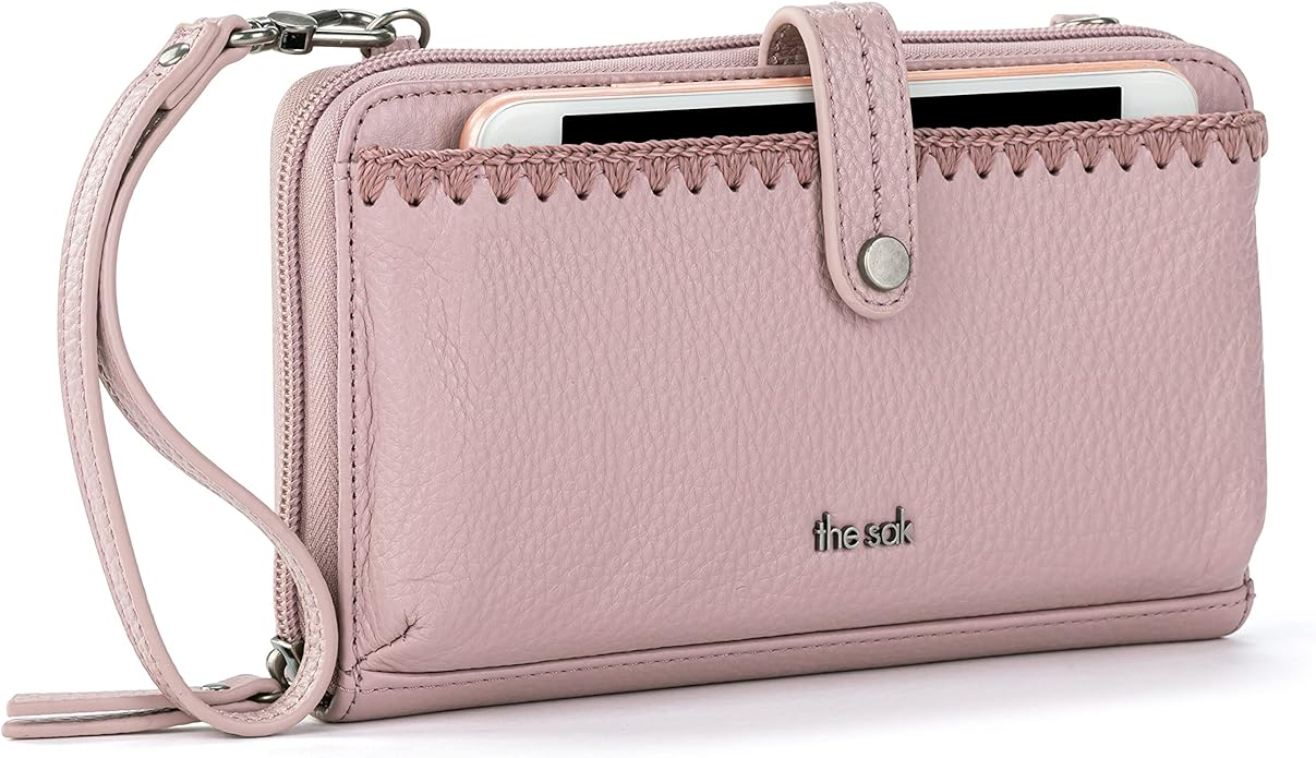 The Sak Iris Smartphone Crossbody Purse - Small Women's Cellphone Bag & Wallet For Everyday- Convertible Wristlet With Zipper
