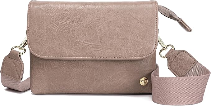 MINICAT RFID Blocking Small Crossbody Bags for Women Vegan Leather Mini Travel Purses Cell Phone Purse Cross Body Bag