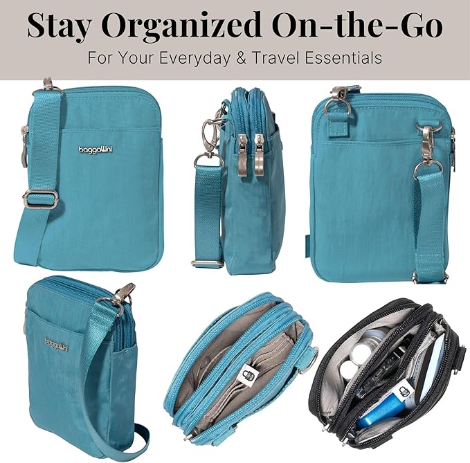 Baggallini Women's Modern Take Two Rfid Crossbody