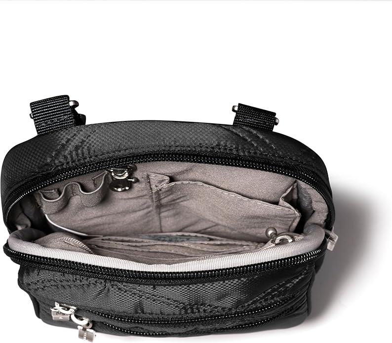 Baggallini Journey Crossbody Bags for Women 9x6 Small Lightweight Travel Handbag W/RFID