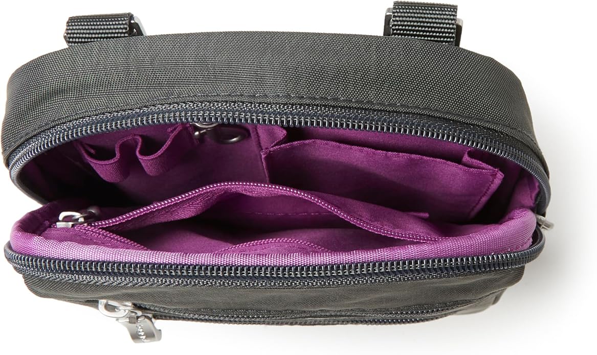 Baggallini Journey Crossbody Bags for Women 9x6 Small Lightweight Travel Handbag W/RFID