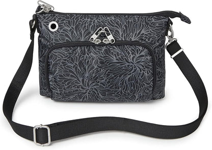 Baggallini womens Securtex Anti-theft Memento Crossbody Bag