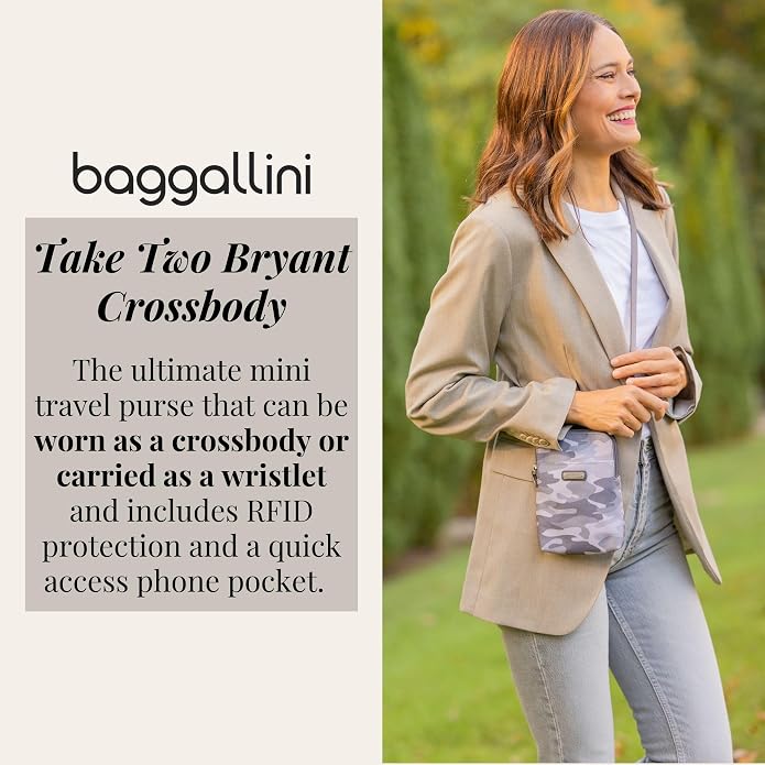 Baggallini The New Classic Collection Take Two RFID Bryant Crossbody